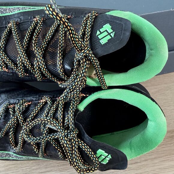 Nike KD 6 Night Vision Black Green Leather Basketball Shoes Men\'s Size 7.5 main image 5